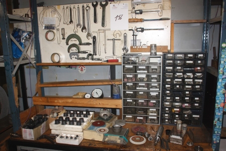 Work Bench with content
