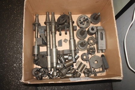Case of milling accessories