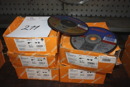 5 boxes cutting discs, 180x1, 5x22, 23