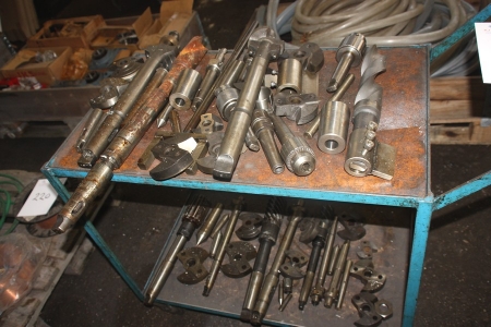 Trolley with various milling tool
