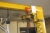 Column Jib Crane. Outlay about. 3500 mm. Height from floor to beam about. 2300 mm. Electric hoist: Atlas Copco