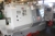 CNC lathe, Haas, model SL-20 THE. Turning length 533 mm. Max. Rotary E 381. Spindle 4,000. SN:  70401. Year 2005. Power: 7604 hours. Cycle start 2440. Feed cutting: 1986. Control: Haas Automation + various tools, etc. in 1 section steel shelving + Instruc