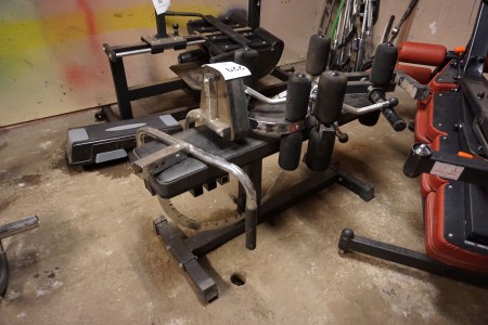 1 piece. adjustable training bench
