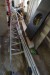 3 pieces. aluminum ladder + various sides for scaffolding, braces, etc.