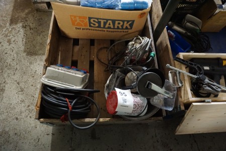 Construction switchboard, submersible pump, etc.