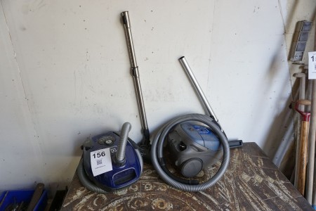 2 pcs. vacuum cleaners, Nilfisk & Electrolux