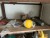 Contents of room, various fence materials, screws, spanners, etc.