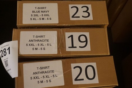75 pcs. T-shirts