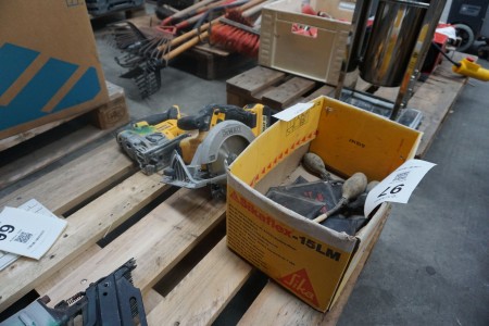 Circular saw, jigsaw and various windbags