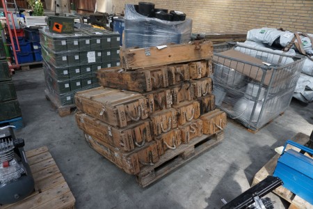 Lot of ammo boxes