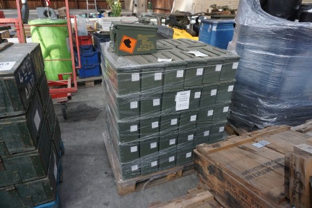 70 pcs. Ammunition boxes