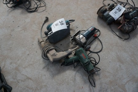 4 pcs. Power tools