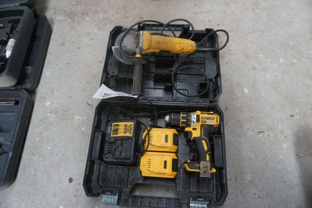 2 pcs. Power tools, DeWalt