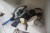 Contents in cupboard of various gloves, suction cups etc.