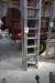 3 pieces. Pull-out ladder in alu