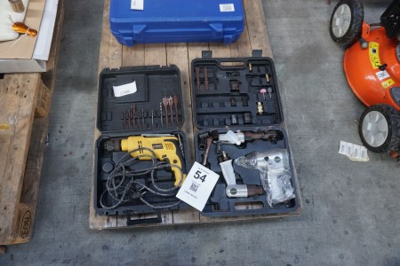 Screwdriver, Falke + various air tools
