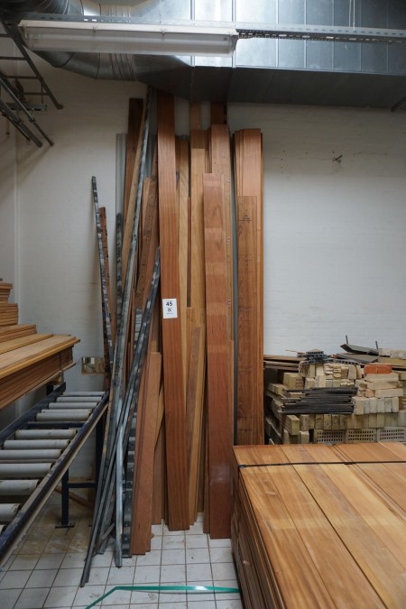 Lot of mixed terrace boards