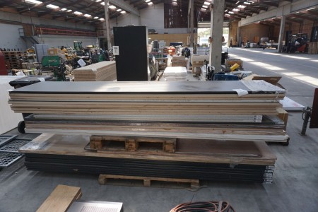 Large batch of mixed table tops
