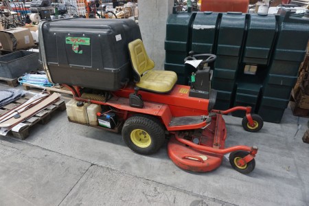 Lawnmower with collector, Bieffebi Play green