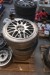 4 pcs. Tires with aluminum rims