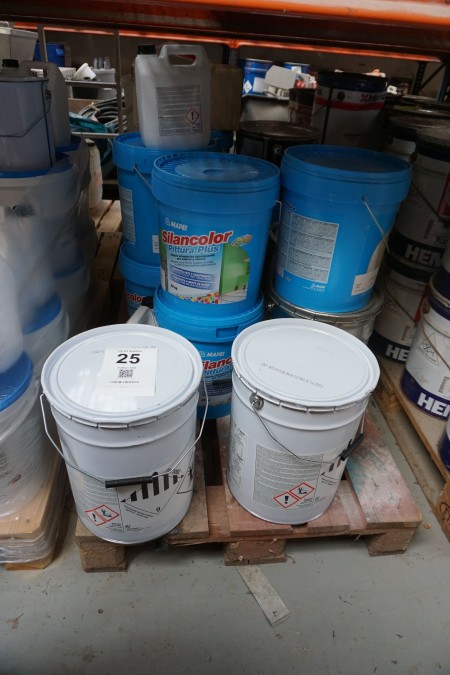 Lot of siloxane-based paint