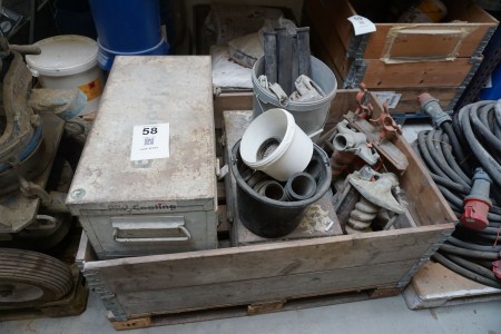 Toolbox with contents etc.
