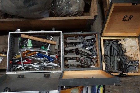 Various hand tools & lights etc.