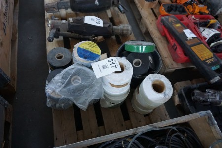 Various rolls of tape