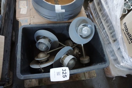 Lot of outdoor lamps