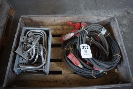 3 pieces. power cables