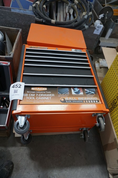 Tool cabinet on wheels incl. Toolbox, Staco