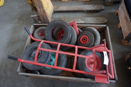 Sack trolley + various wheels