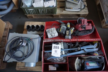 Toolbox with contents