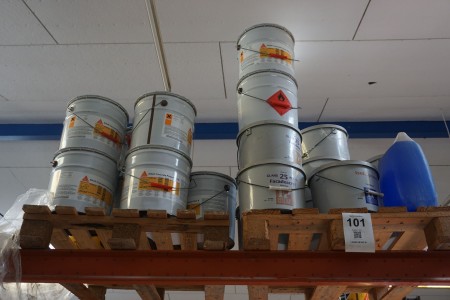 Lot of primer for concrete & facade paint, Sika
