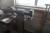 Værkstedsbord med fladjernklipper inkl. søjlesliber 