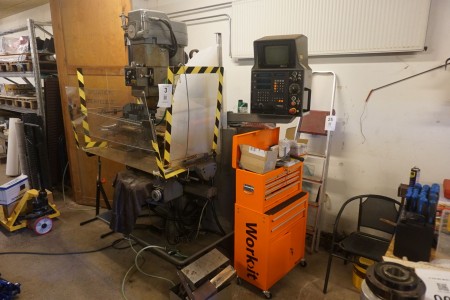 CNC-gesteuerte Fräsmaschine, Bridgeport TEXTRON