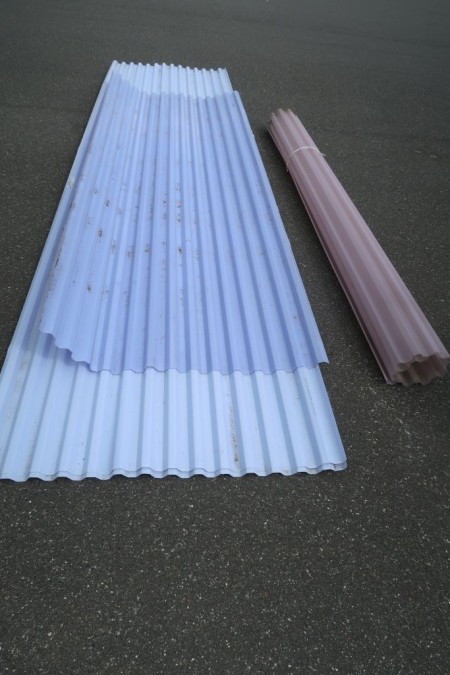 Various trapezoid plates, gutters and fastlock