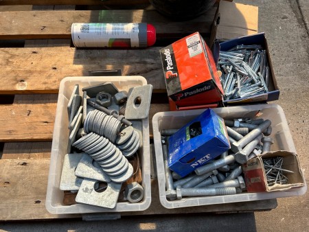 Various bolts, washers, etc.