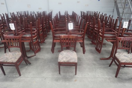15 pcs. Chairs + 5 pcs. Tables