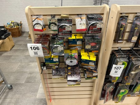 Lot of fishing lines, Sufix, Zpey etc.