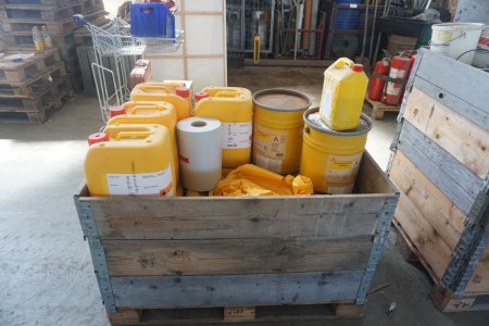 Lot of paint etc. Sika