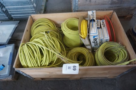 Various plastic hoses/cable protectors etc.
