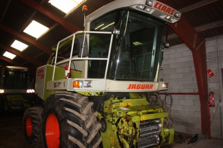 Self-propelled Forage Harvester, Claas Jaguar 840, year 1999. 4992 hours. Operation instructions included