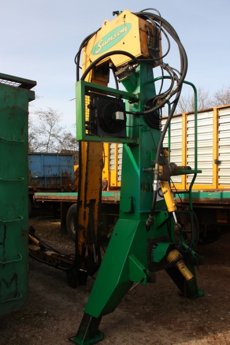Manure agitator, Samson RV150, SN: 0403467737. Year 2003. 3 point linkage for tractor mounting.