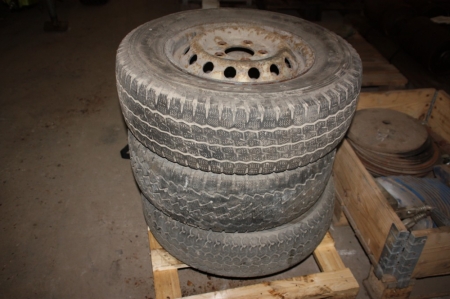 Various tires / rims for van (3 pcs.)