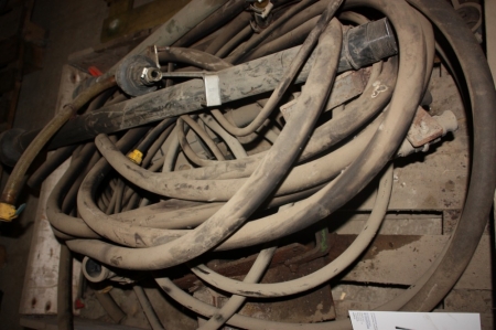 Various hoses and pumps for Dangødning
