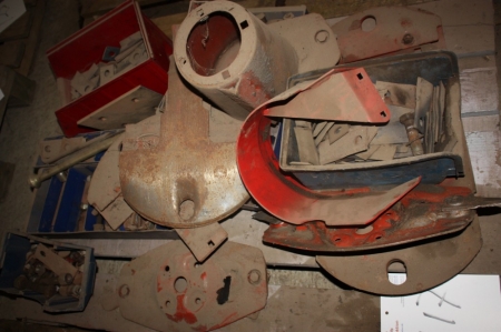 Various spare parts for Kuhn front mower
