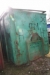 Waste Container, green, approx. 20 feet. Gittertop with manual hoist. Hook lift