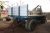 Truck trailer with hydraulic crane. Let length approx. 6.3 meters. Width approx. 2.45 meters. Alu panel floor