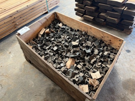 Pallet with a large batch of protective blocks